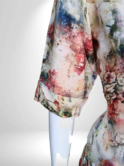 Printed flower designed Short kurti