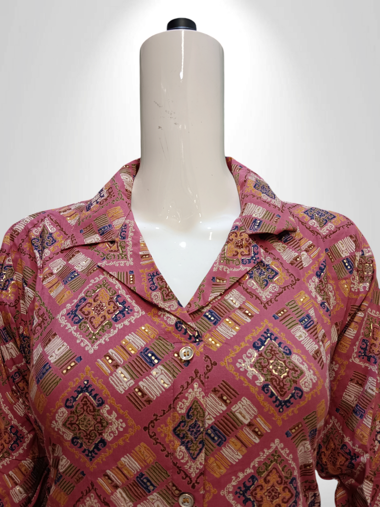 Onion designe button Frock