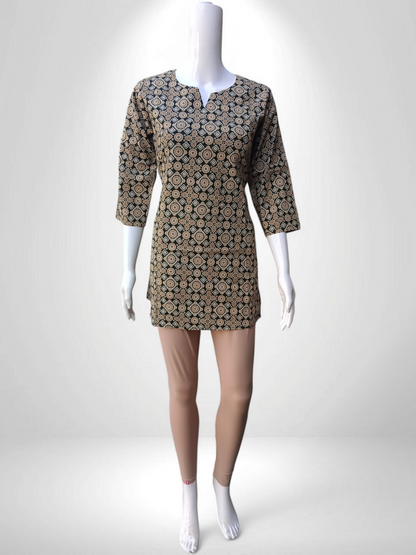 Green Gleam Grace Royale Kurti