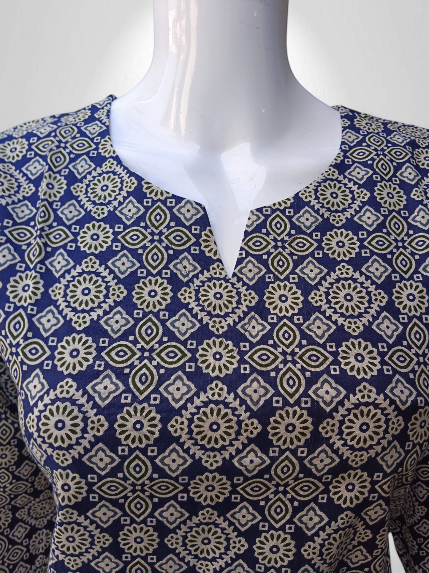 Navy Royale Gilded designer Kurti