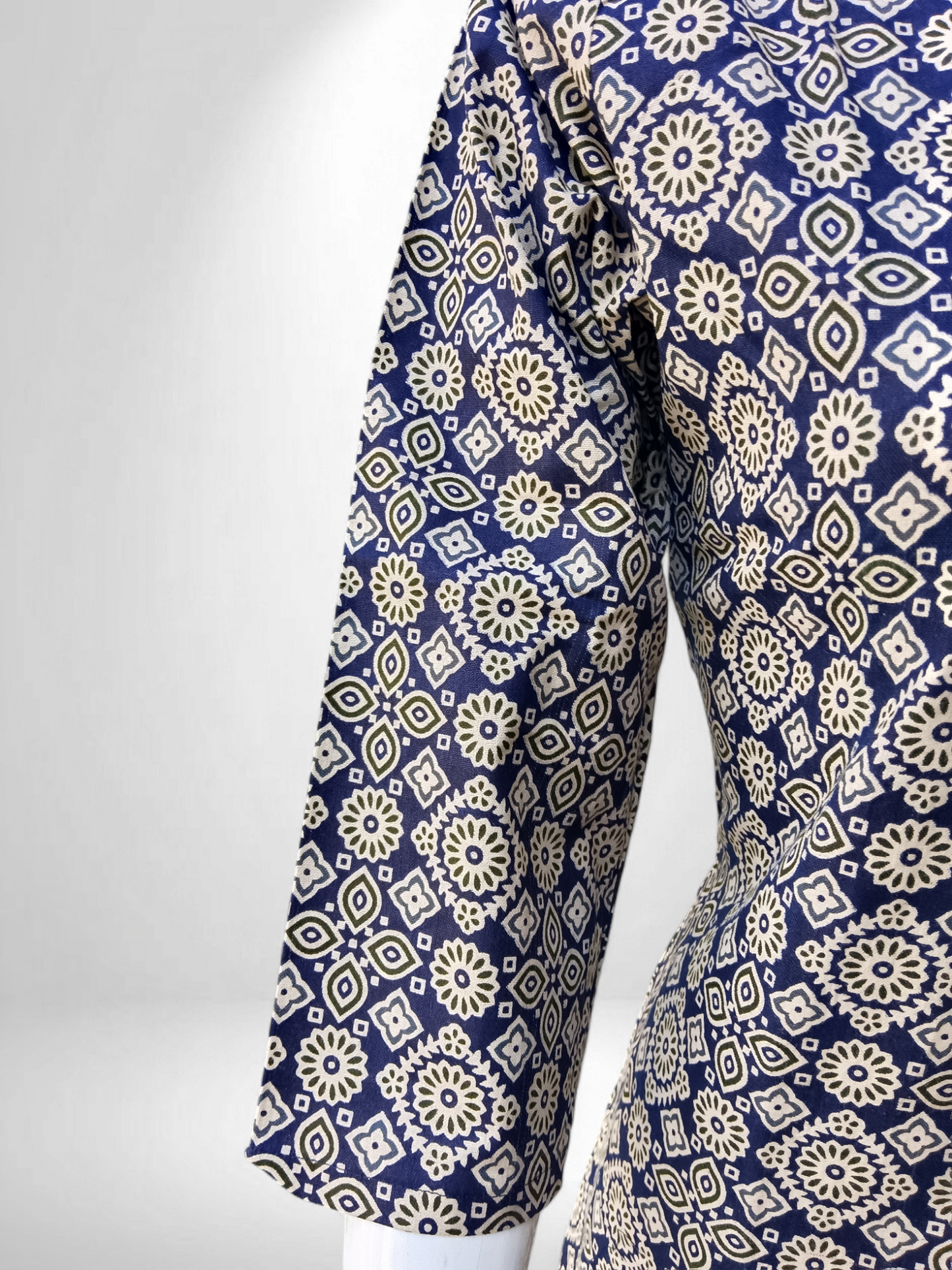 Navy Royale Gilded designer Kurti